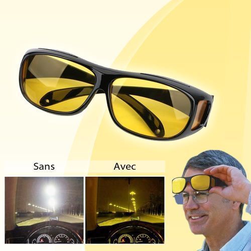Lunettes de conduite HD Vision Du Jour et Nuit 2Pcs